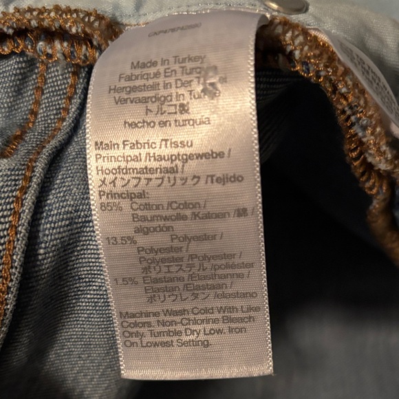 Madewell High Rise Kick Out Light Wash Jeans Size 29 - Picture 10 of 11